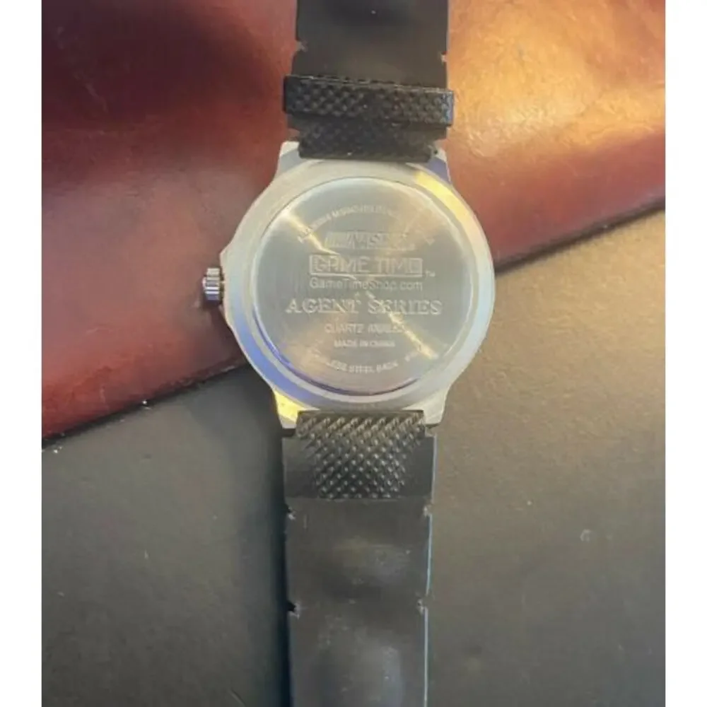 Men's 40mm Game Time Kasey Kahne Nascar Agent Series Watch, Silver tone